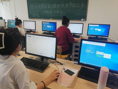 我校成功舉辦“網絡設備安裝與維護”1+X職業等級證書認證考試